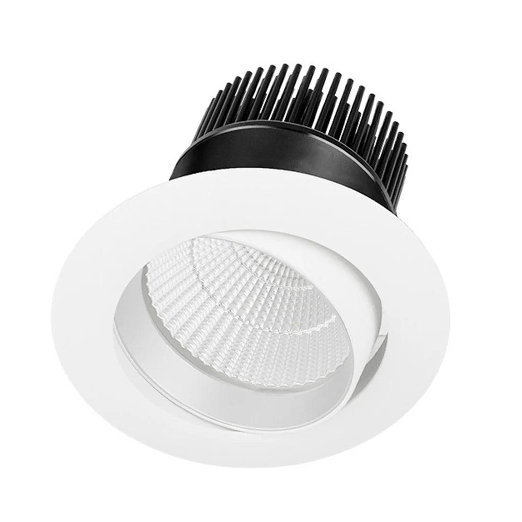 120mm LED Downlight 10w Black, Silver, White 2.7k, 3k, 4k, 5k, Vivid CRI 90+ XDM10 Trend Lighting - Mases LightingTrend Lighting