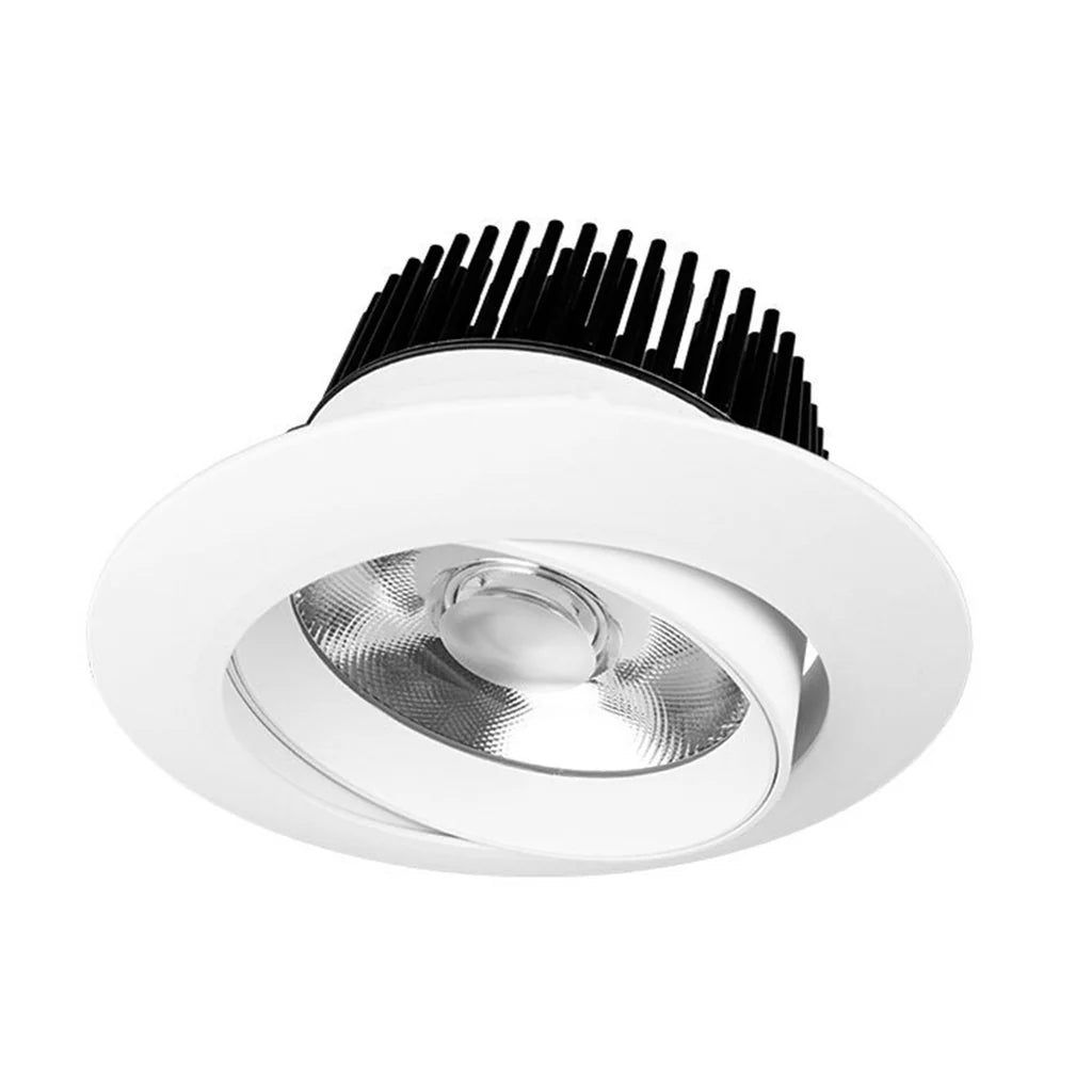 120mm LED Downlight 25w Black, Silver, White 2.7k, 3k, 4k, 5k, Vivid CRI 90+ XDMS25 Trend Lighting - Mases LightingTrend Lighting