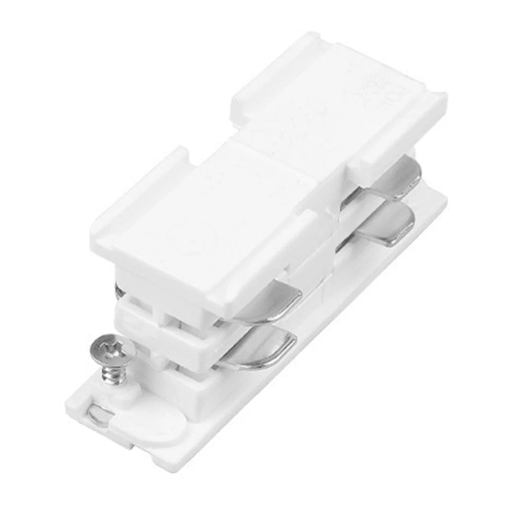 3 Circuit Track Straight Connector in Black, White or Silver - Mases LightingTrend Lighting