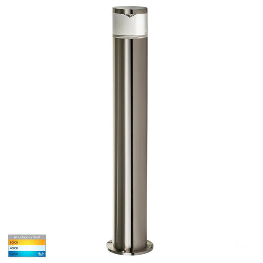 316 Stainless Steel Highlite Bollard Light 445mm Havit Lighting - HV1601T - SS316, HV1602T - SS316 - Mases LightingHavit Lighting