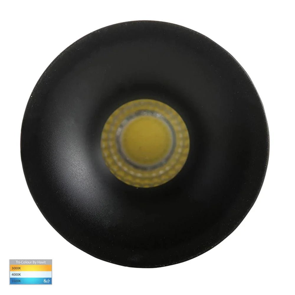 38mm Niche LED Downlight 3w Black, White CCT CRI 90+ HV5702T Havit Lighting - Mases LightingHavit Lighting