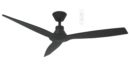 52" Triumph DC Ceiling Fan Antique Bronze/Walnut, Matt Black, Matt White MDCT133 Martec Lighting - Mases LightingMartec