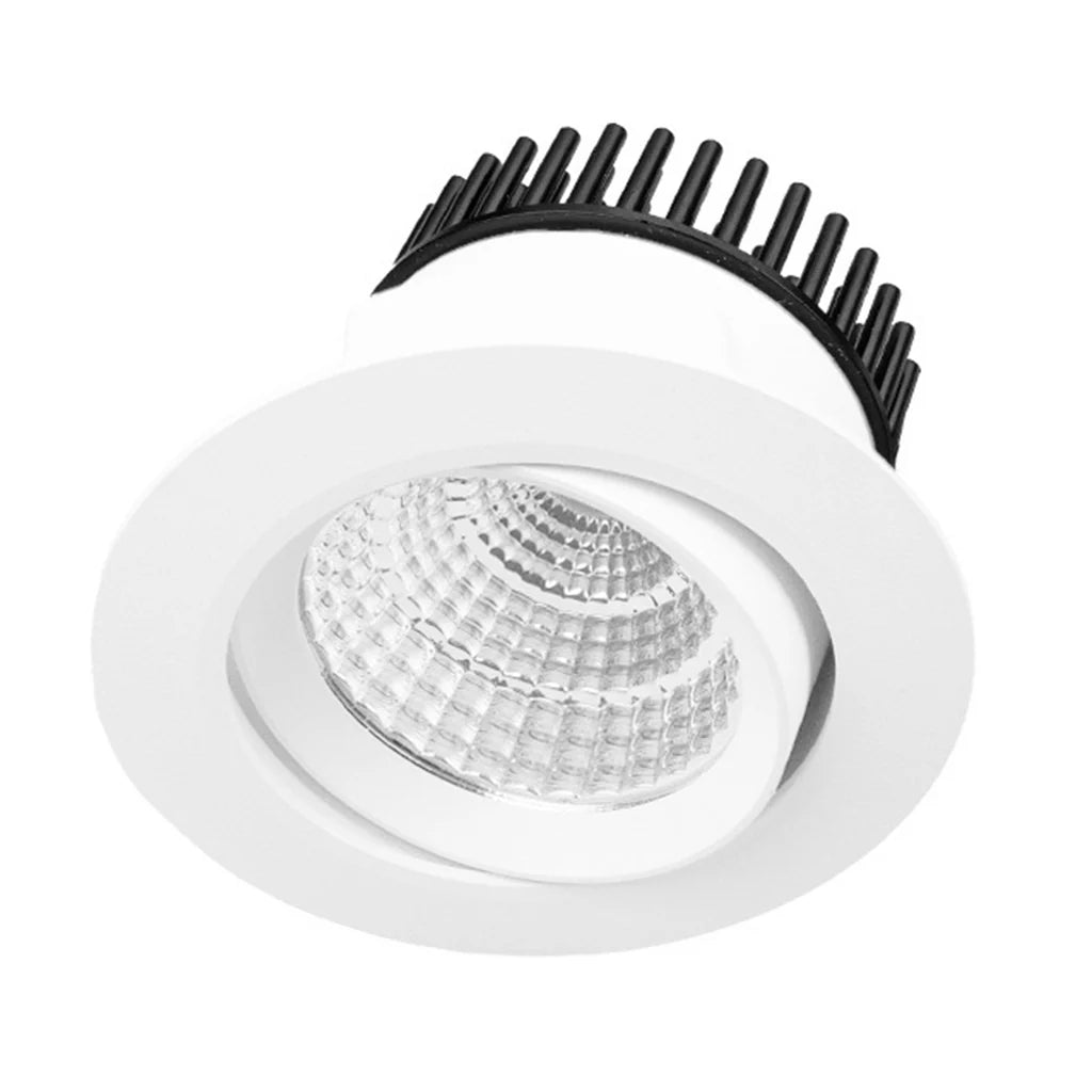 76mm Gimble LED Downlight 8.5w Black, White 3k, 4k RDA8 Trend Lighting (10 Pack) - Mases LightingTrend Lighting