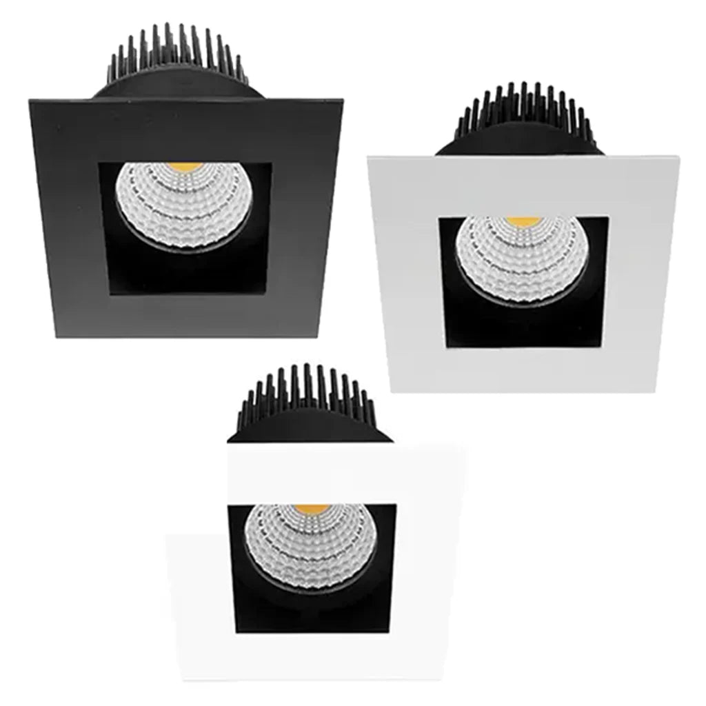 89mm LED Downlight 10w Black, Silver, White 2.7k/3k/4k/5k/Vivid CRI 90+ XMA10 Trend Lighting - Mases LightingTrend Lighting