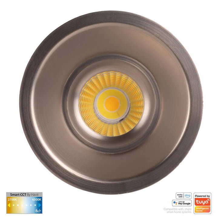 90mm Prime Deep Wifi LED Downlight 12w CCT CRI 90+ HV5514CCT Havit Lighting - Mases LightingHavit Lighting
