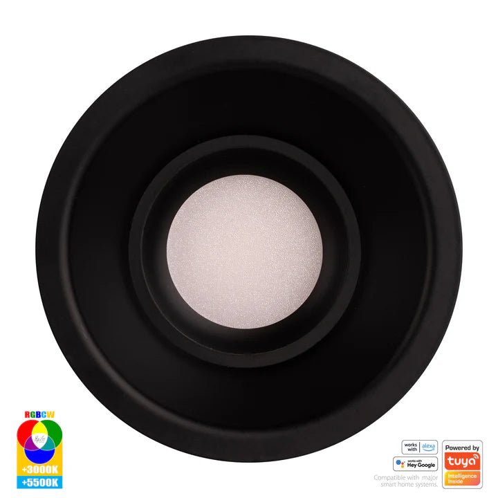 90mm Prime Deep Wifi LED Downlight 12w RGBCW CRI 90+ HV5514RGBCW Havit Lighting - Mases LightingHavit Lighting