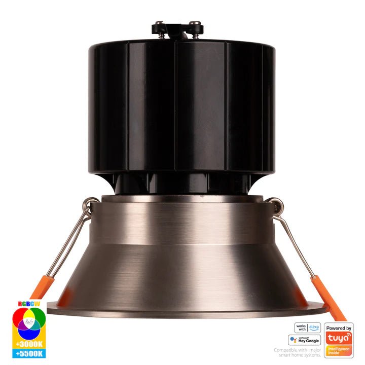 90mm Prime Deep Wifi LED Downlight 12w RGBCW CRI 90+ HV5514RGBCW Havit Lighting - Mases LightingHavit Lighting