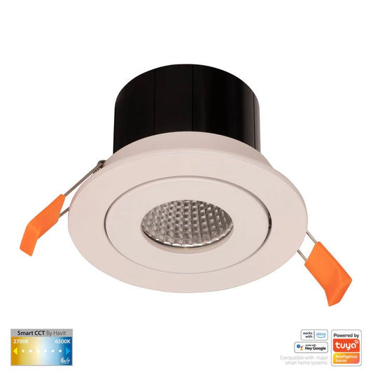 90mm Prime Wifi LED Downlight 12w CCT CRI 90+ HV5512CCT Havit Lighting - Mases LightingHavit Lighting