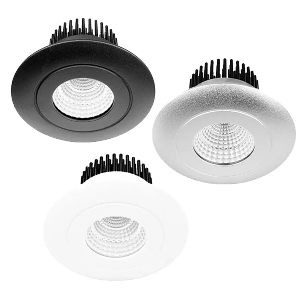 92mm LED Downlight 9w Black, White 3k, 4k RDF8 Trend Lighting - Mases LightingTrend Lighting