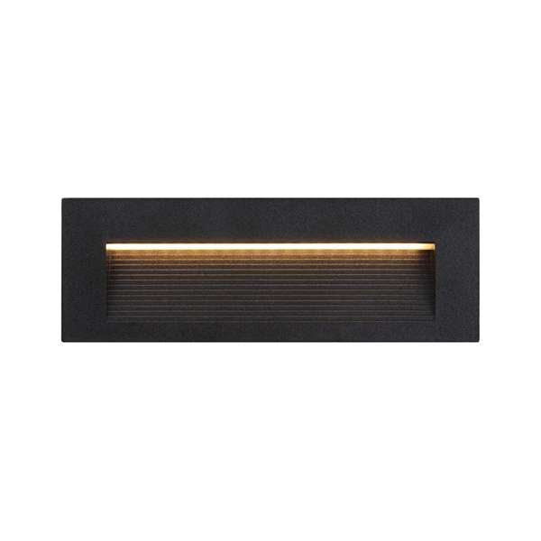 Telbix Ingar 6W LED Antiglare Brick Light Black / Tri-Colour