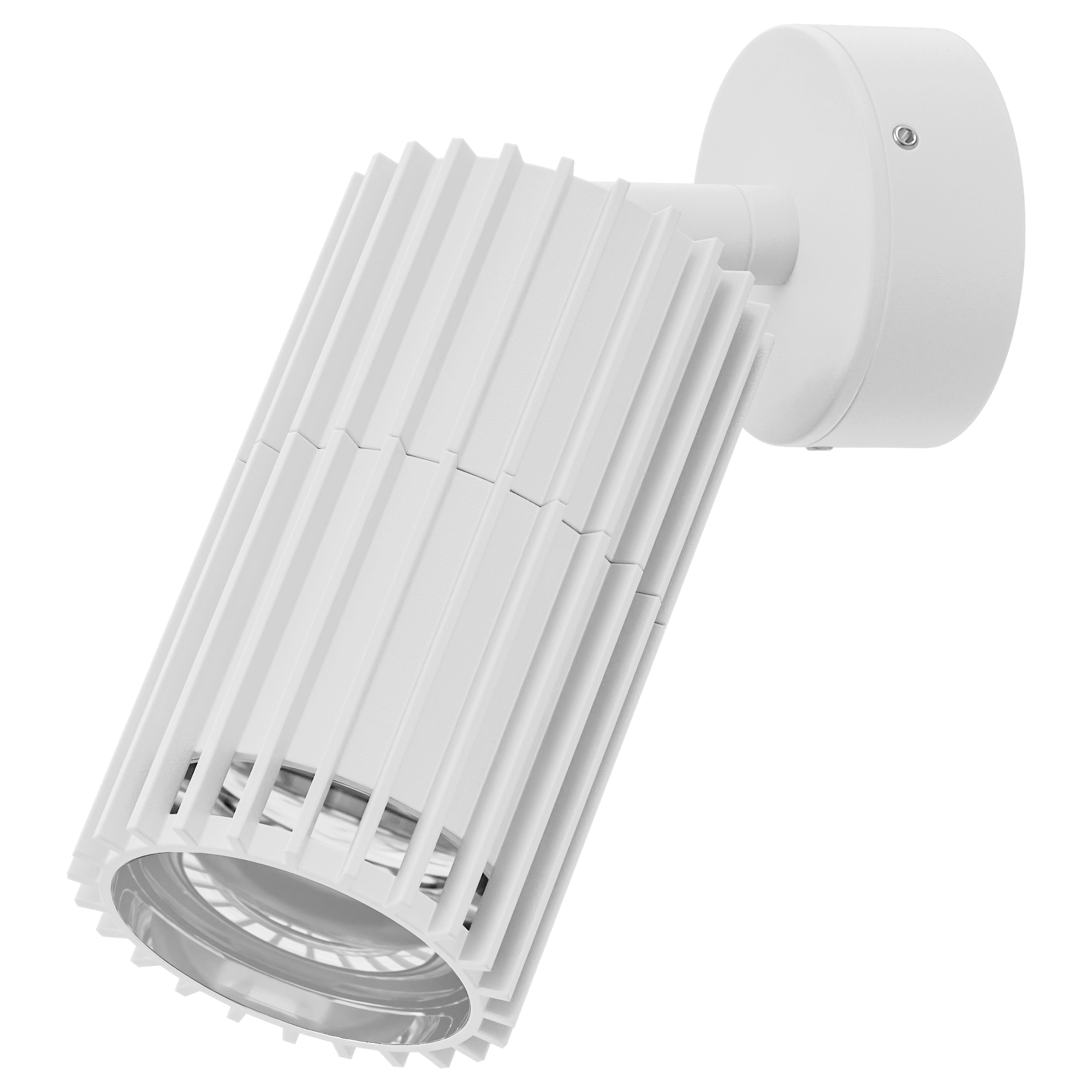 Domus Stria 1 ADJ Textured White