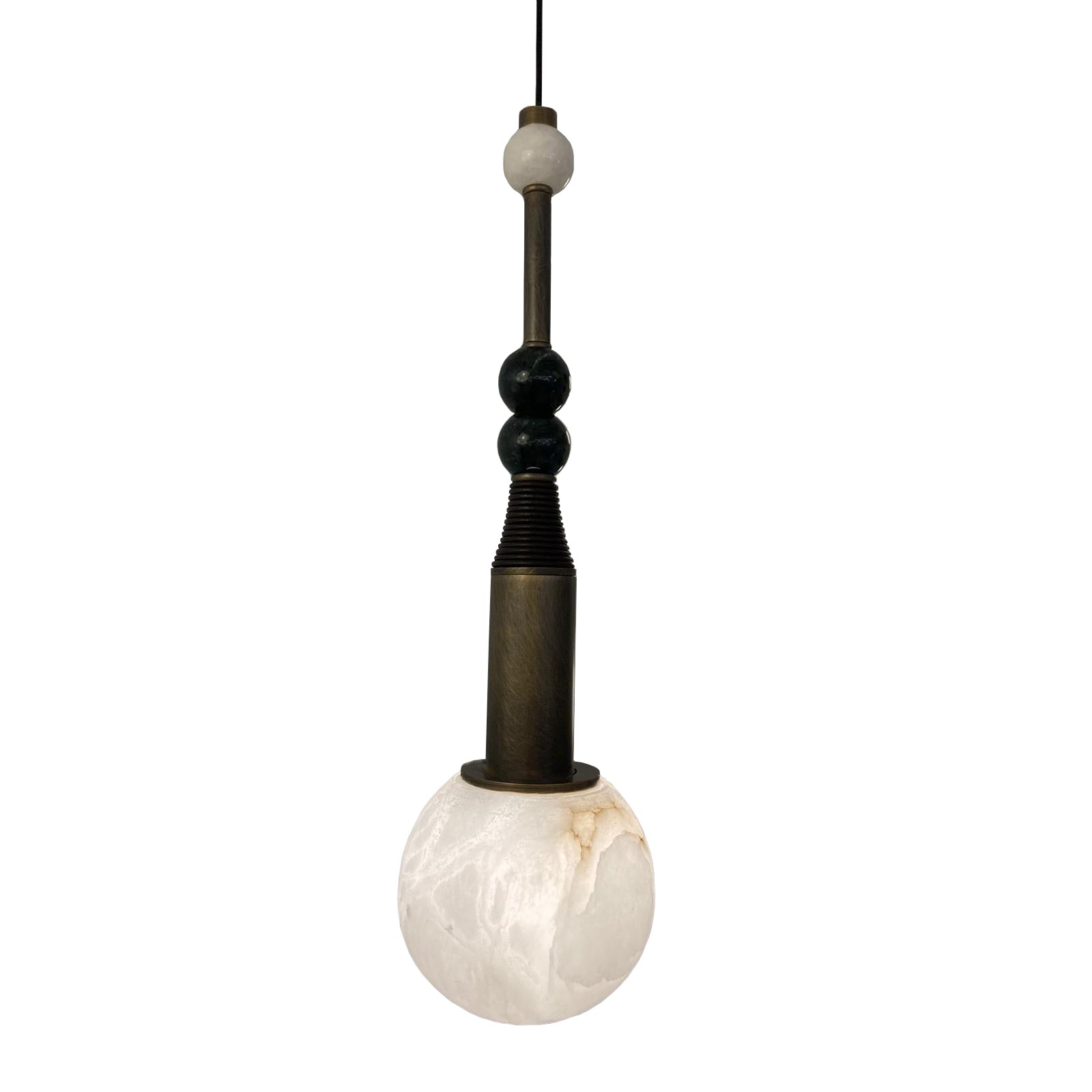 Moreno Pendant Light Single or Two Lights – Matte Bronze | Lighting Creations