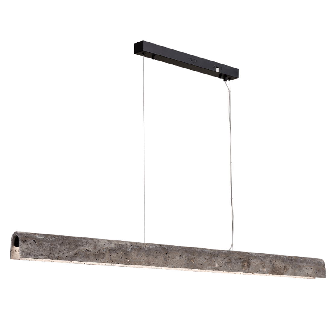 Arc Travertine Pendant Light - Mases LightingLighting Creations