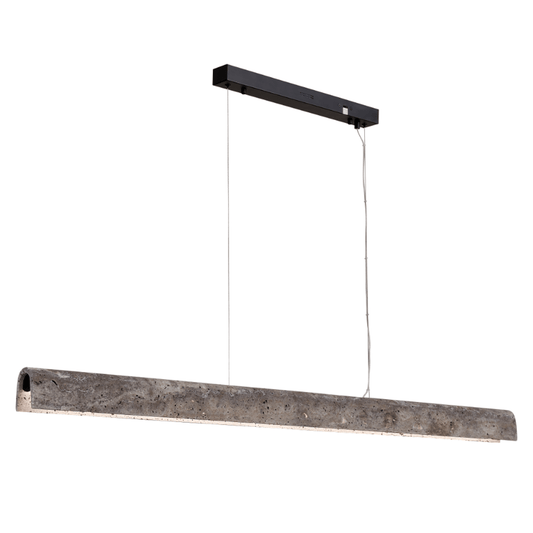 Arc Travertine Pendant Light - Mases LightingLighting Creations