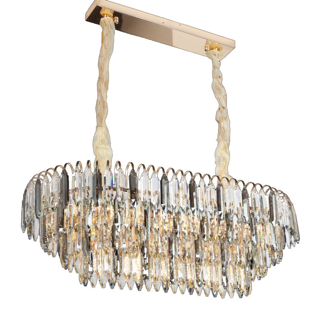 Astoria Crystal Linear Chandelier | Lighting Creations - Mases LightingLighting Creations