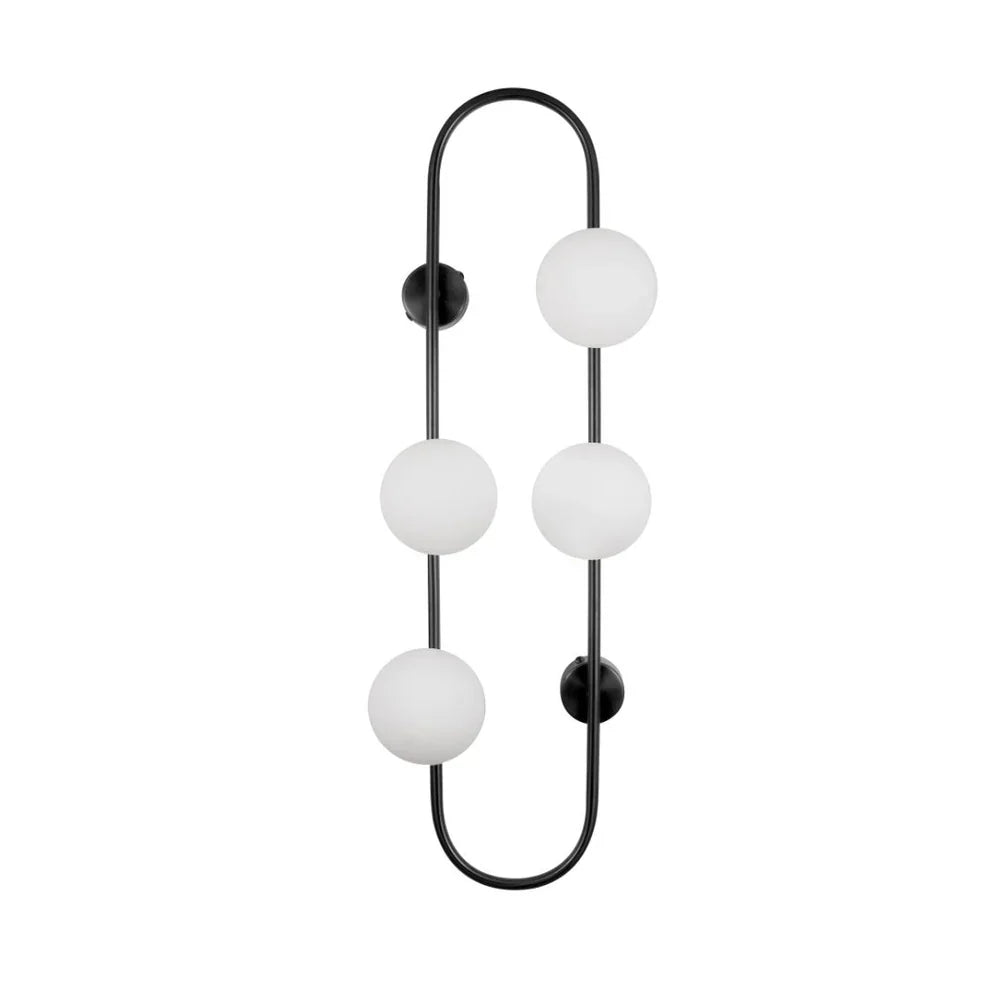 BACH Large Wall Light in Matte Black or Brass | Lighting Creations - Mases LightingLighting Creations