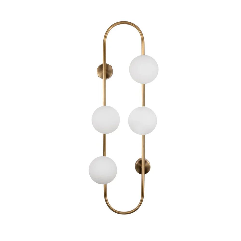 BACH Large Wall Light in Matte Black or Brass | Lighting Creations - Mases LightingLighting Creations