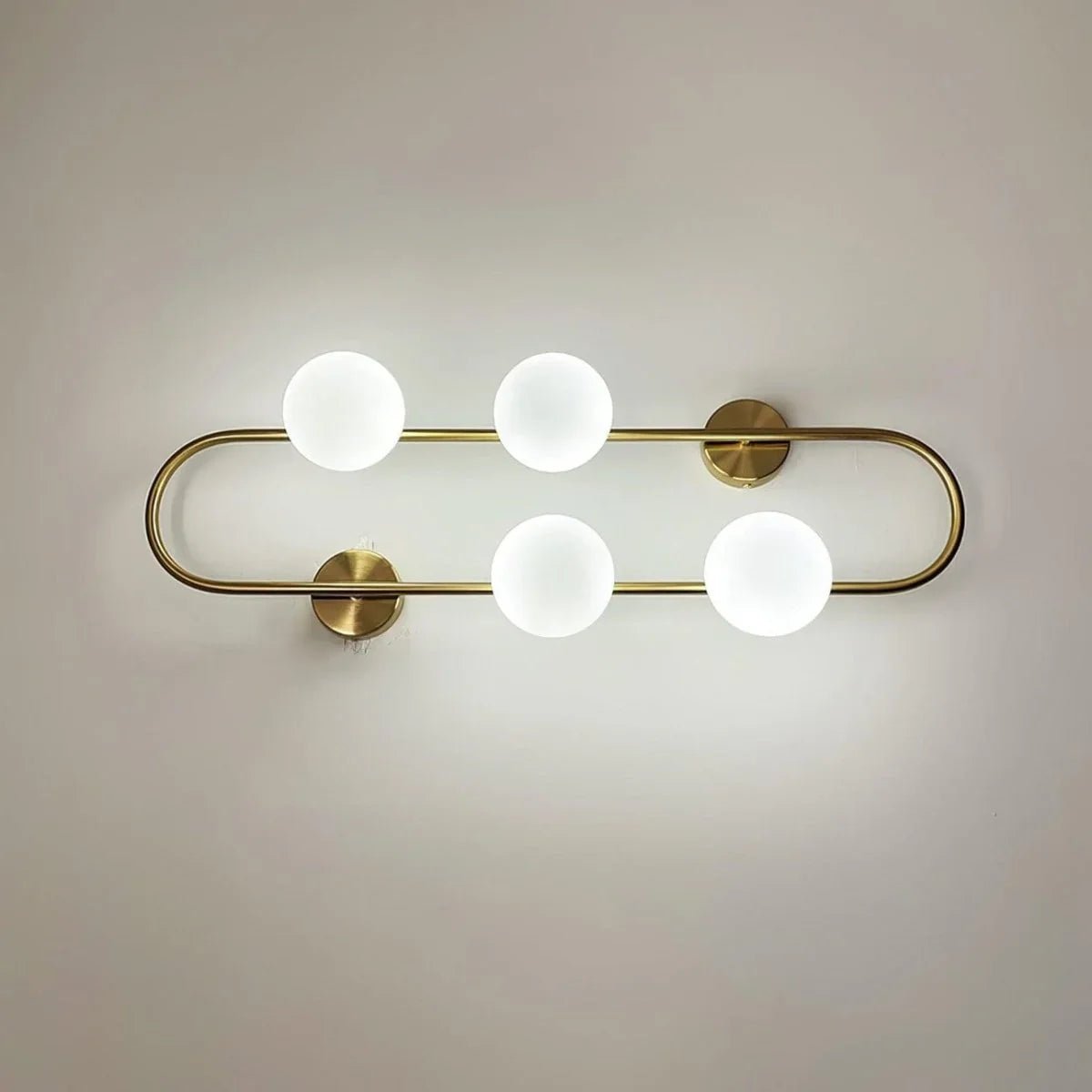 BACH Large Wall Light in Matte Black or Brass | Lighting Creations - Mases LightingLighting Creations