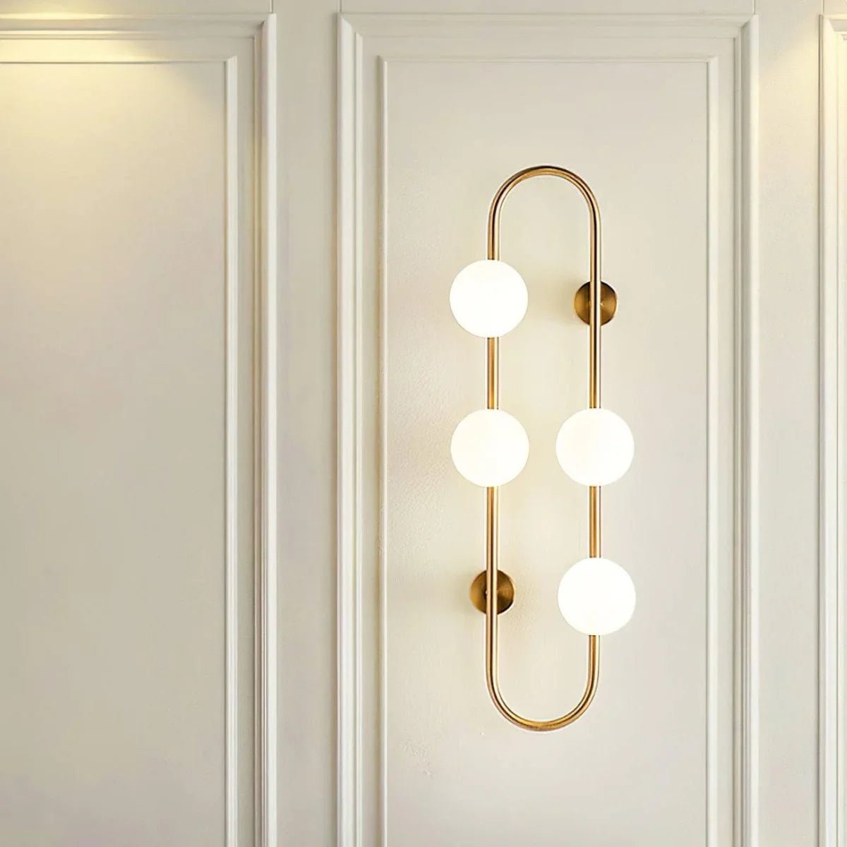 BACH Large Wall Light in Matte Black or Brass | Lighting Creations - Mases LightingLighting Creations