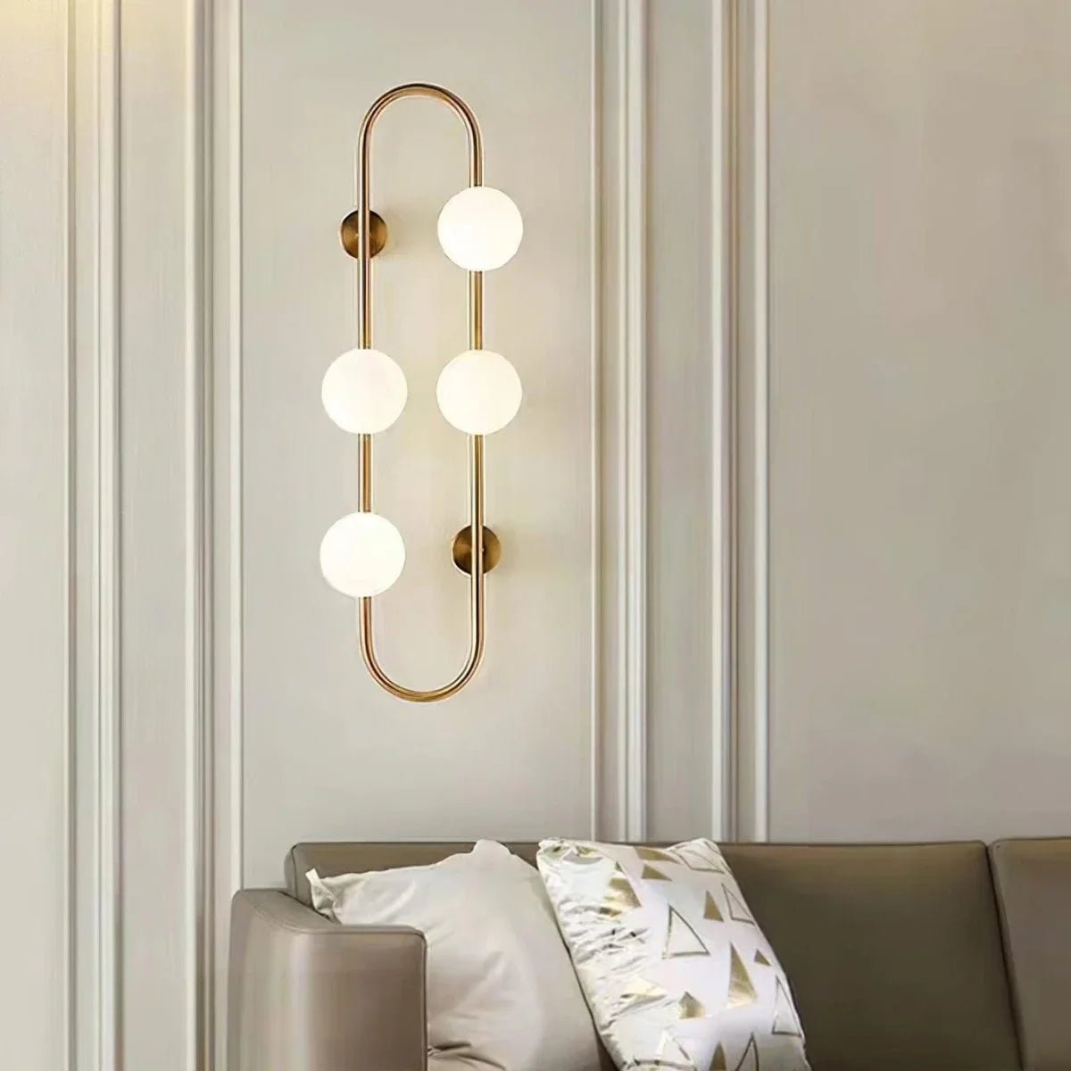 BACH Large Wall Light in Matte Black or Brass | Lighting Creations - Mases LightingLighting Creations