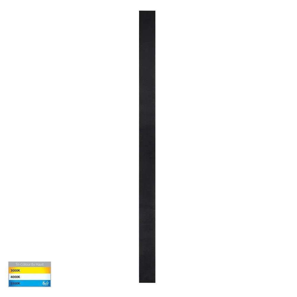 Barline Shadow Outdoor LED Wall Light 1500mm in Black, White Havit Lighting - HV3576T - Mases LightingHavit Lighting