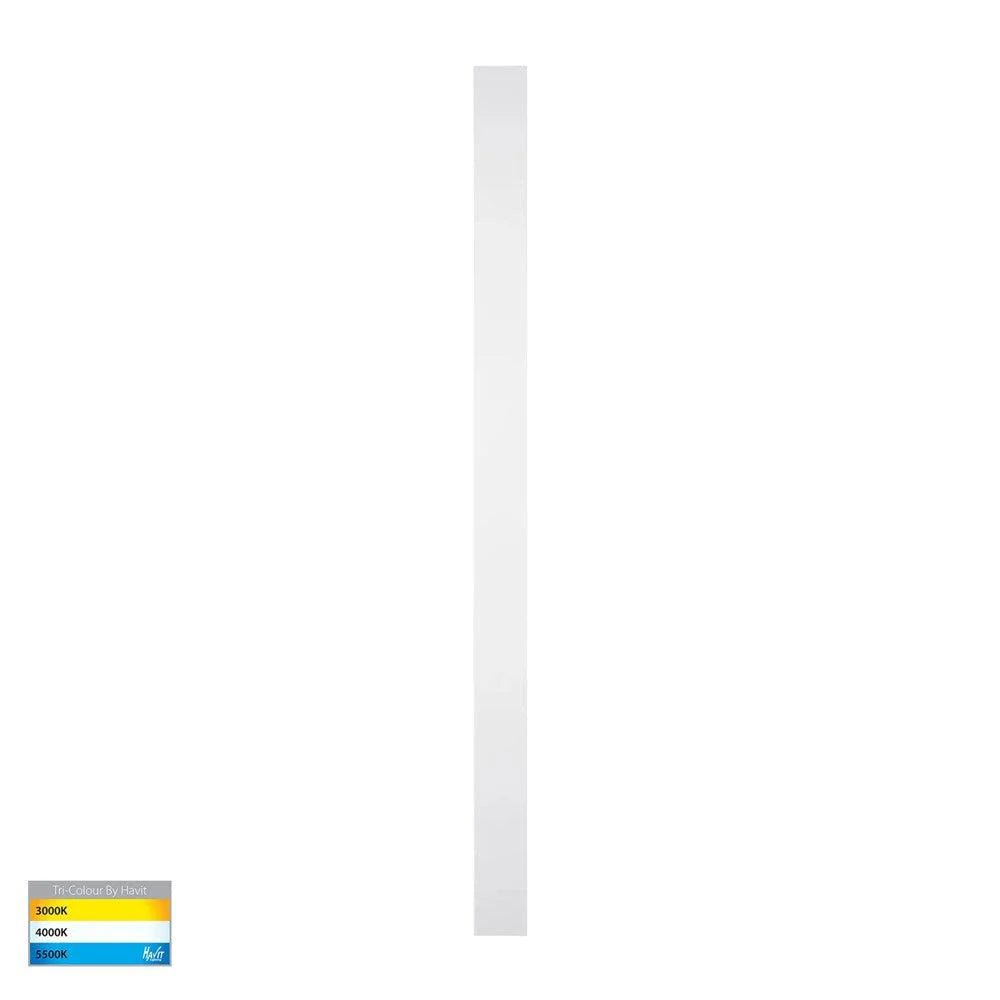 Barline Shadow Outdoor LED Wall Light 1500mm in Black, White Havit Lighting - HV3576T - Mases LightingHavit Lighting