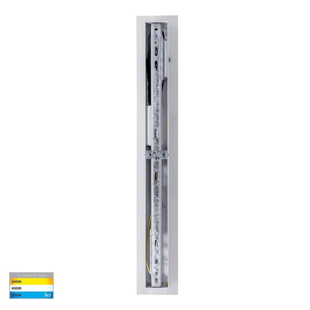 Barline Shadow Outdoor LED Wall Light 600mm in Black, White Havit Lighting - HV3572T - Mases LightingHavit Lighting