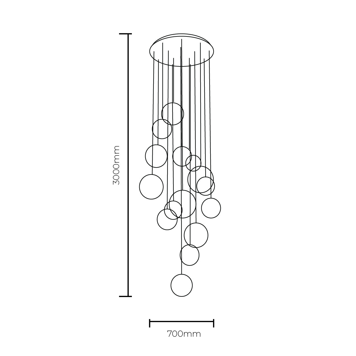 Celestia Orb Pendant | Lighting Creations