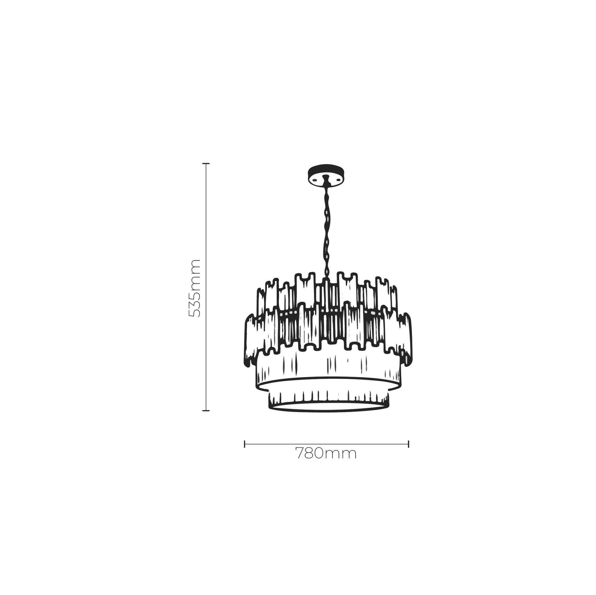 Celestial Crystal Chandeliers | Lighting Creations - Mases LightingLighting Creations