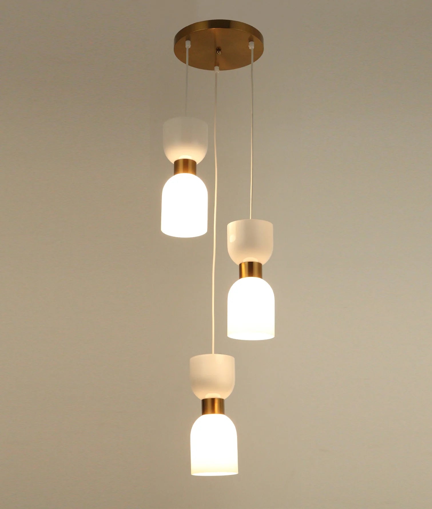 CLA CLESSIDRA Interior Ellipse Multiple Round Base Pendant Lights - Mases LightingCLA