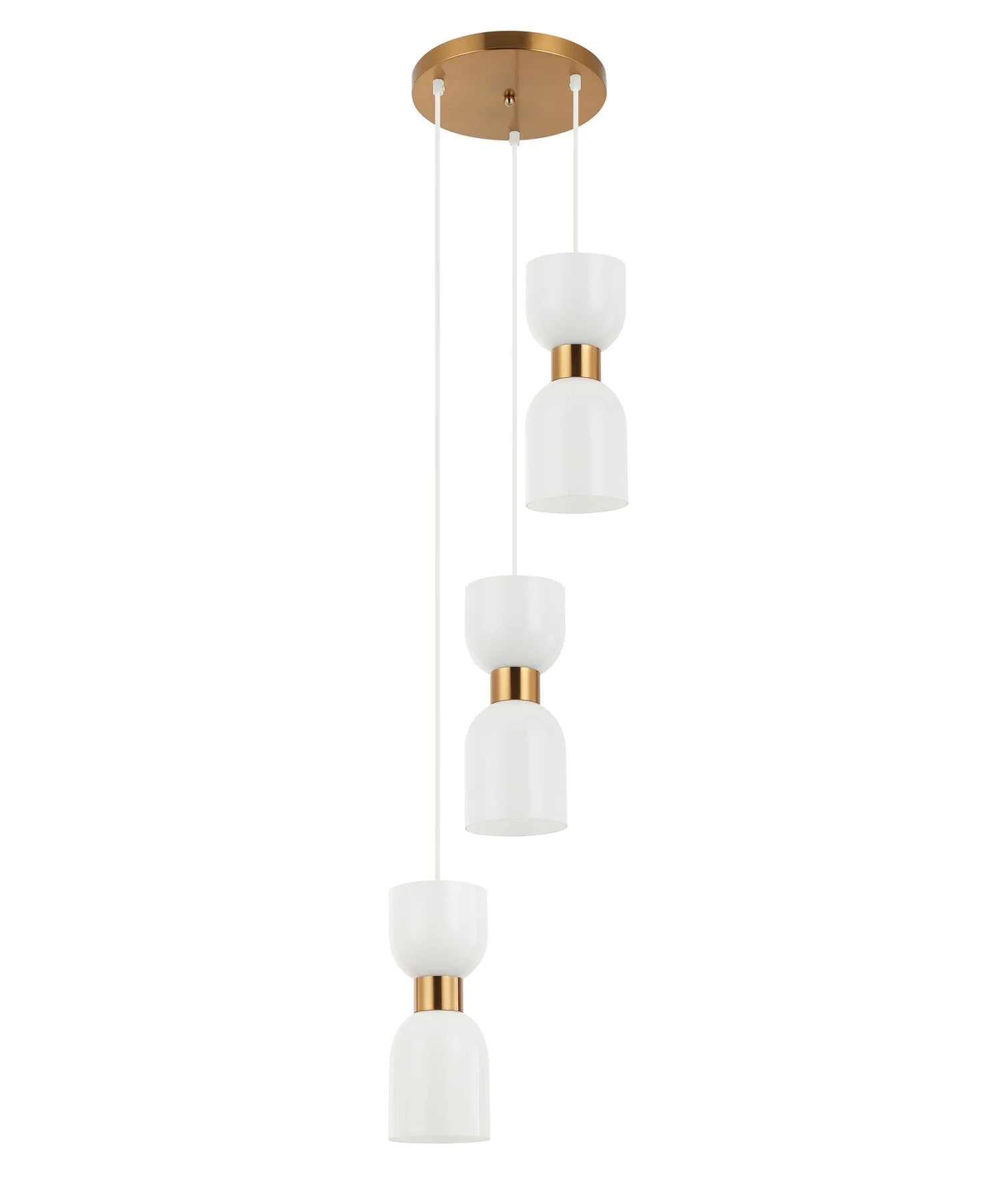 CLA CLESSIDRA Interior Ellipse Multiple Round Base Pendant Lights - Mases LightingCLA
