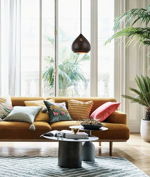 CLA MARRAKESH Bohemian Interior Ellipse Shape Pendant Lights - Mases LightingCLA