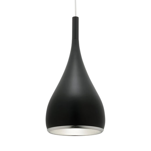 Cougar AERO 1lt Pendant - Matt Black - Mases LightingCougar Lighting