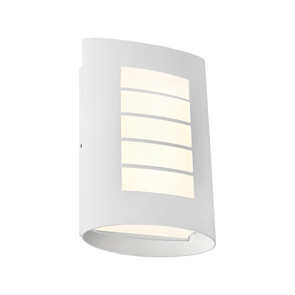 Cougar BICHENO LED Wall Light EXTERIOR BICH1EWHT WHITE - Mases LightingCougar Lighting