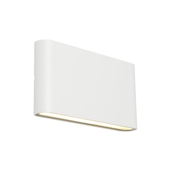 Cougar Napa 10W Up & Down LED Wall Light White / Tri - Colour - NAPA2EWHT - Mases LightingCougar Lighting