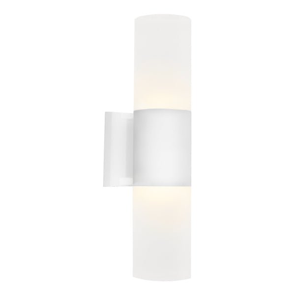 Cougar Ottawa 6 Watt Up/Down LED Wall Light White / Warm White - OTTA2EWHT - Mases LightingCougar Lighting