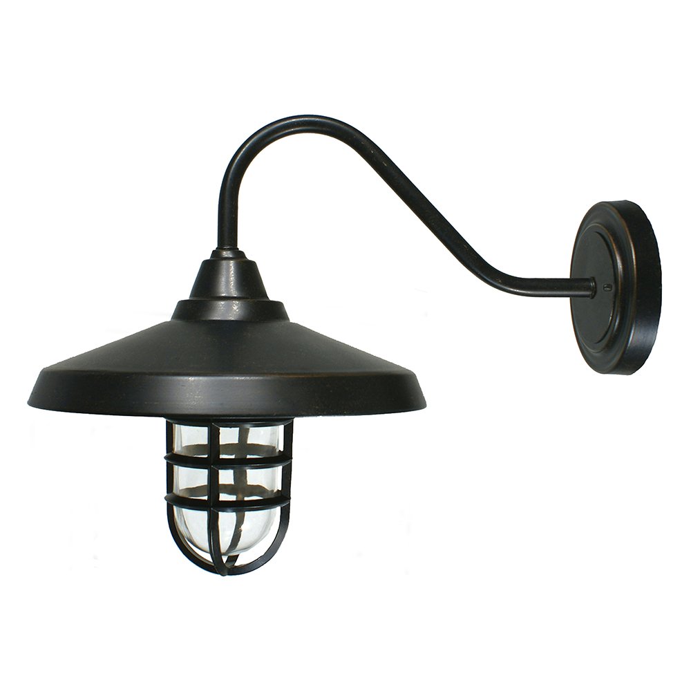 DECKHOUSE Exterior Wall Bracket 1 Light Antique Bronze Pendant Light - Mases LightingLode Lighting