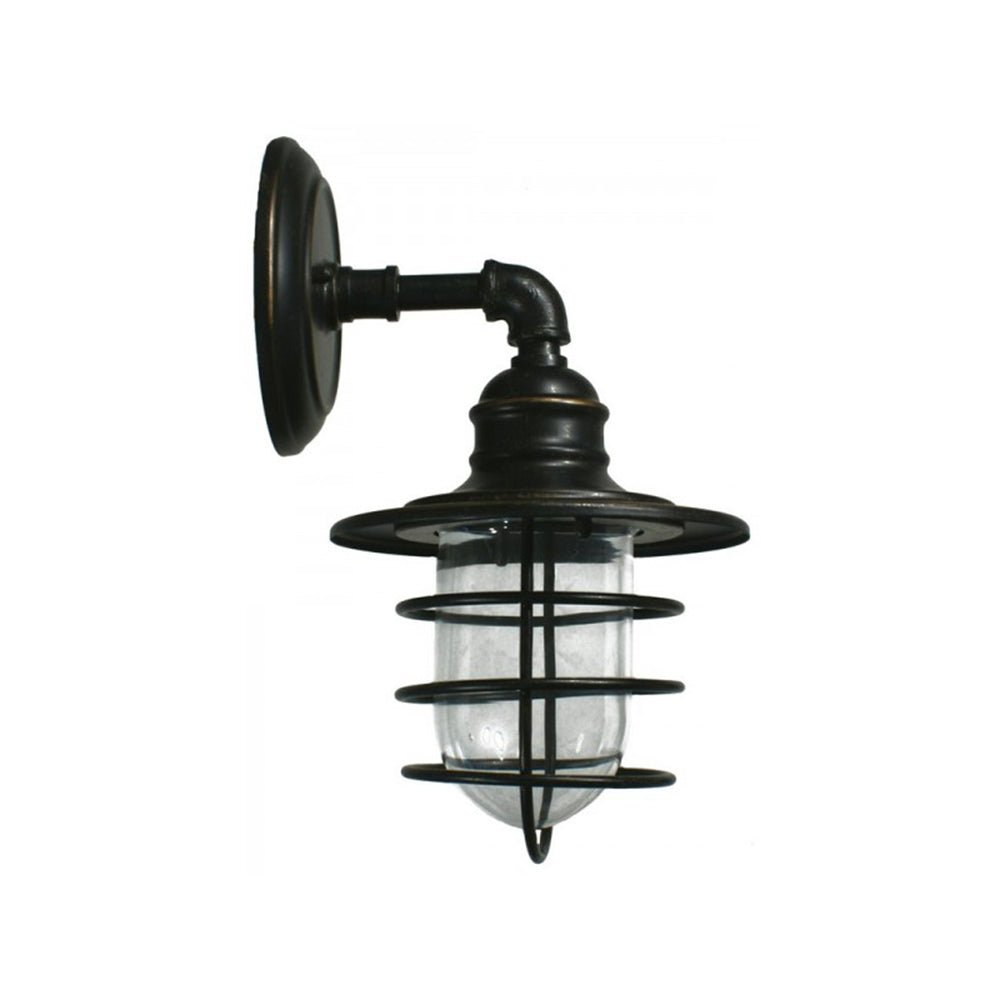 DOCKYARD Exterior Wall Bracket 1 Light Antique Bronze Pendant Light - Mases LightingLode Lighting