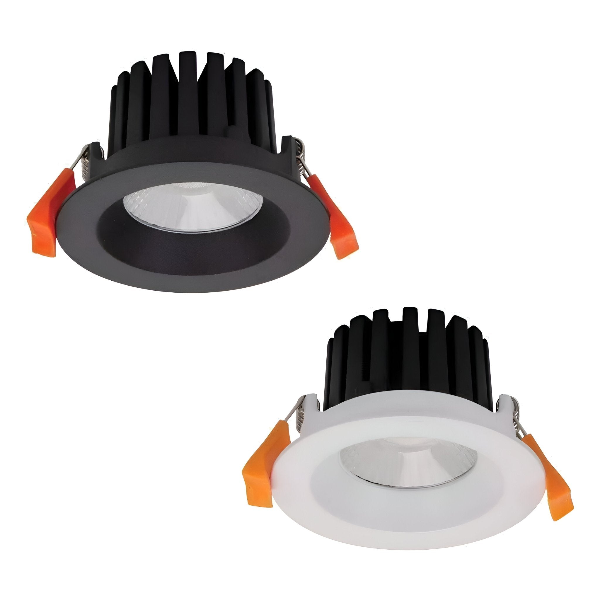 Domus Aqua-10 10W Tri-Colour Led Cri90 Trio Kit IP65 - Black/White - Mases LightingDomus