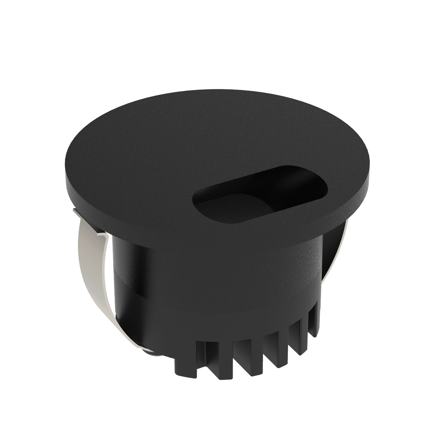 Domus Aura Recessed LED Step Light 3W Tri-Colour - Black or White - Mases LightingDomus Lighting