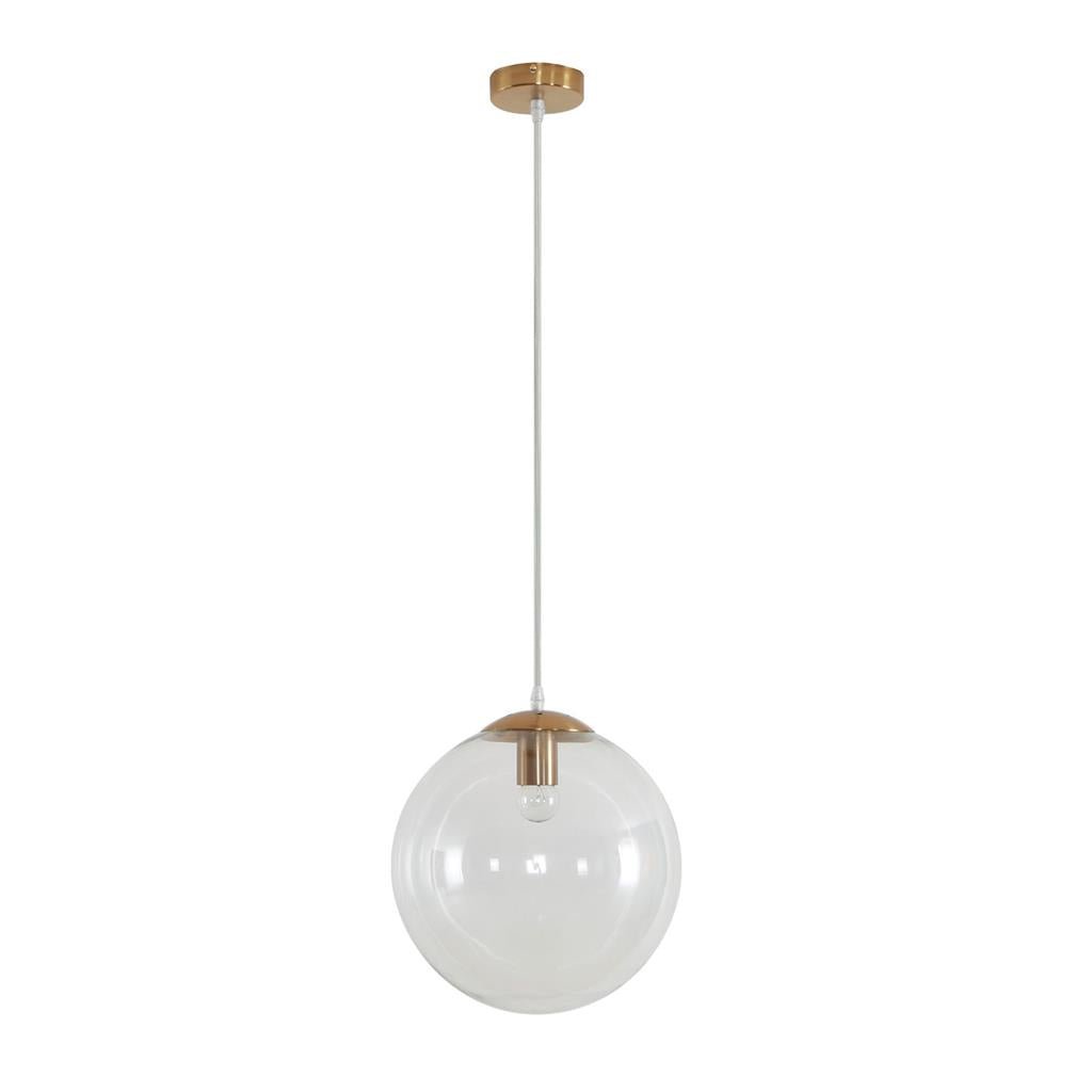 Domus BUBBLE-300 Clear or Opal Ball Glass Pendant 1XE27 - 200/250/300