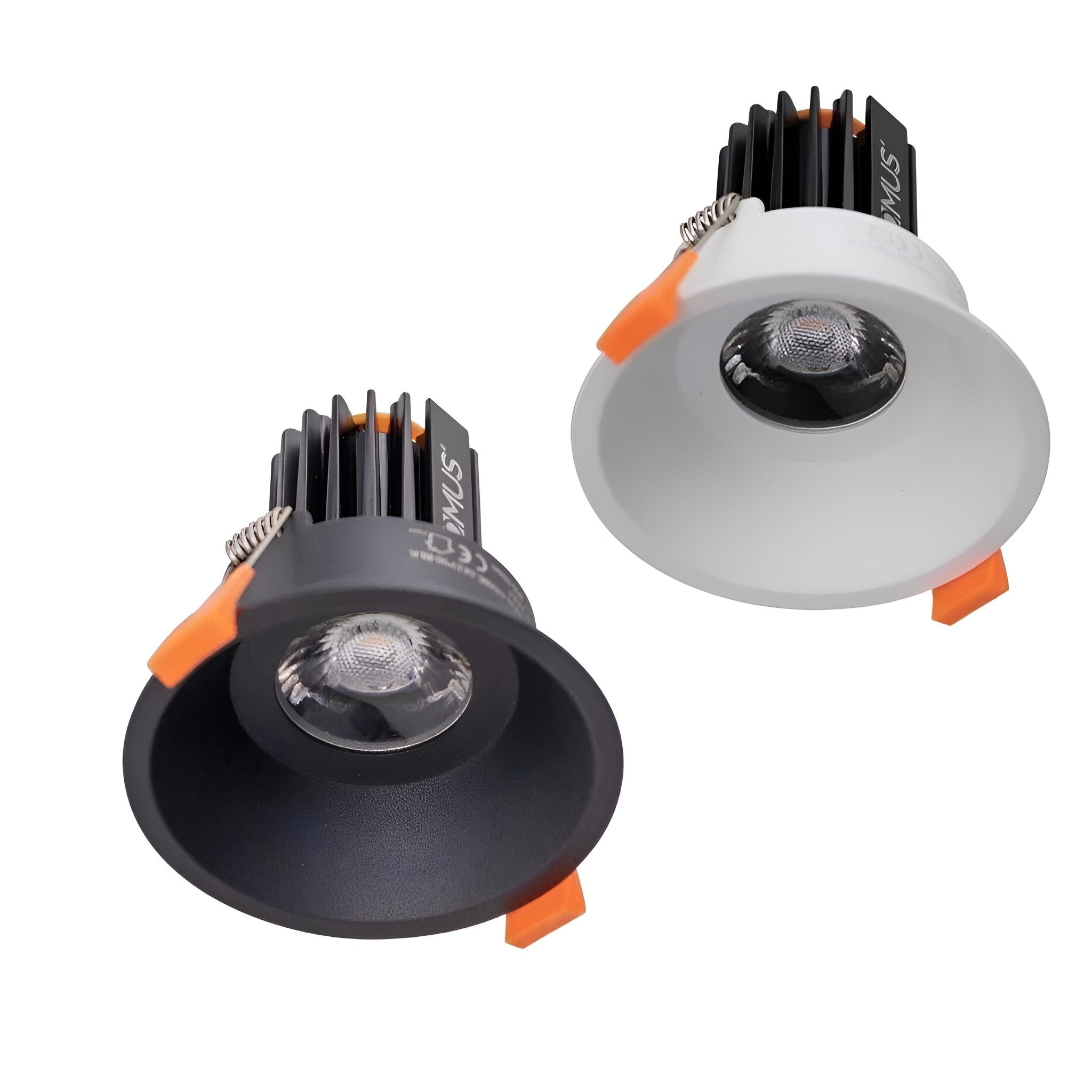 Domus Cell 13W 5CCT 60° D90 Complete Dimmable Downlight Kit- Black/White - Mases LightingDomus