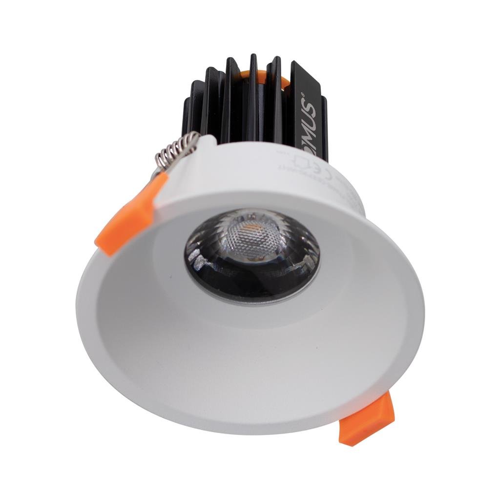 Domus Cell 13W 5CCT 60° D90 Complete Dimmable Downlight Kit- Black/White - Mases LightingDomus