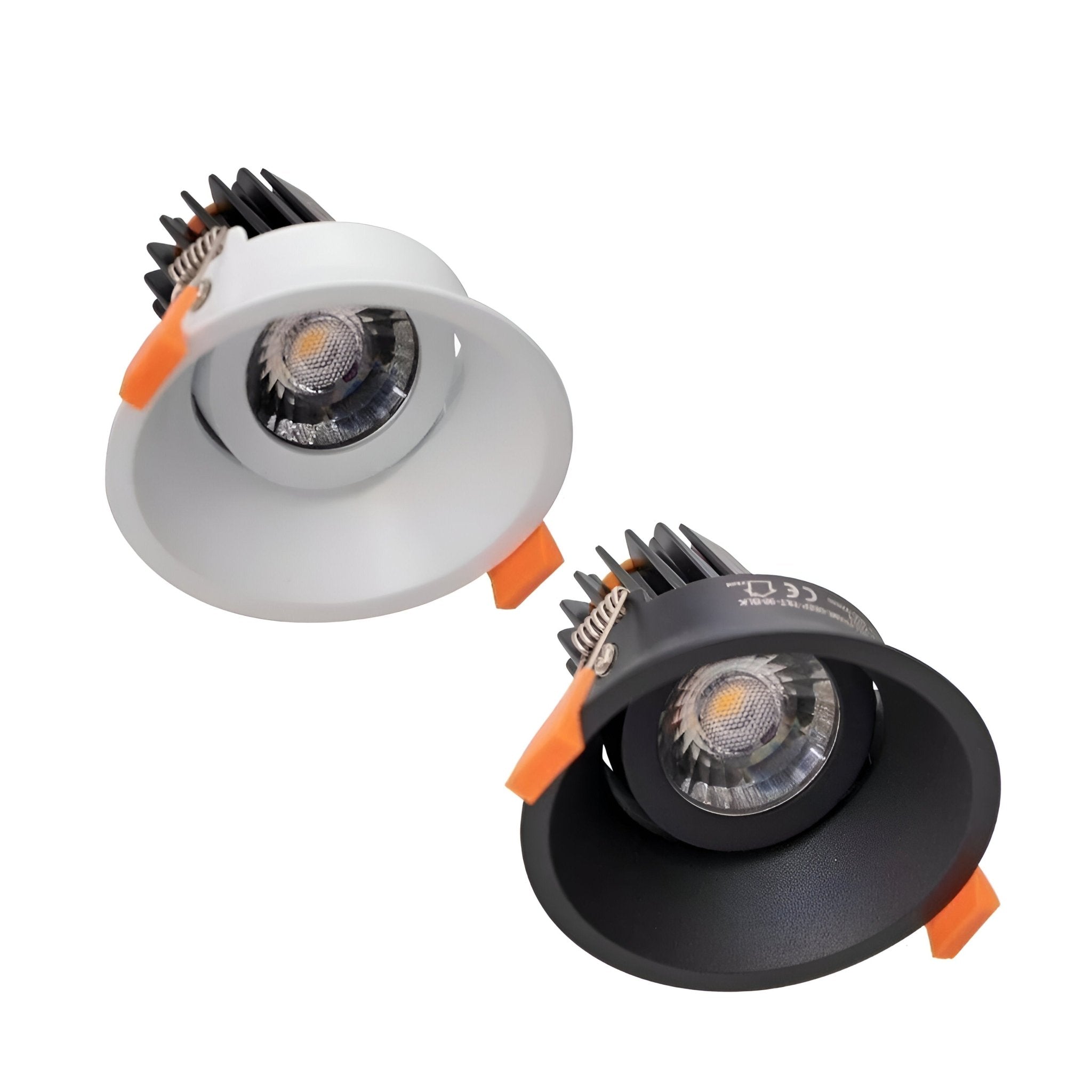 Domus Cell 13W 5CCT 60° DT90 Complete Dimmable Downlight Kit- Black/White - Mases LightingDomus