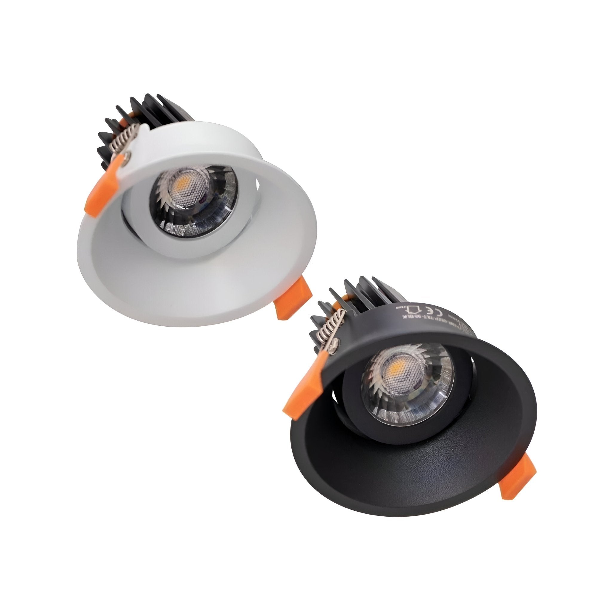 Domus Cell 9W 5CCT 60° DT90 Complete Dimmable Downlight Kit- Black/White - Mases LightingDomus