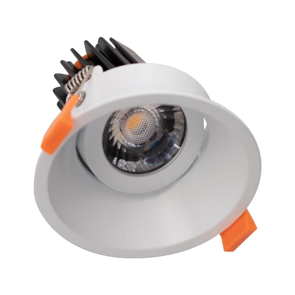Domus Cell 9W 5CCT 60° DT90 Complete Dimmable Downlight Kit- Black/White - Mases LightingDomus