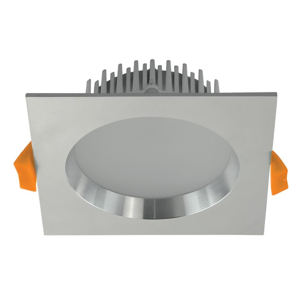 Domus DECO-13 TRIO Square 13W Dimmable LED Tricolour IP44 Downlight - Mases LightingDomus