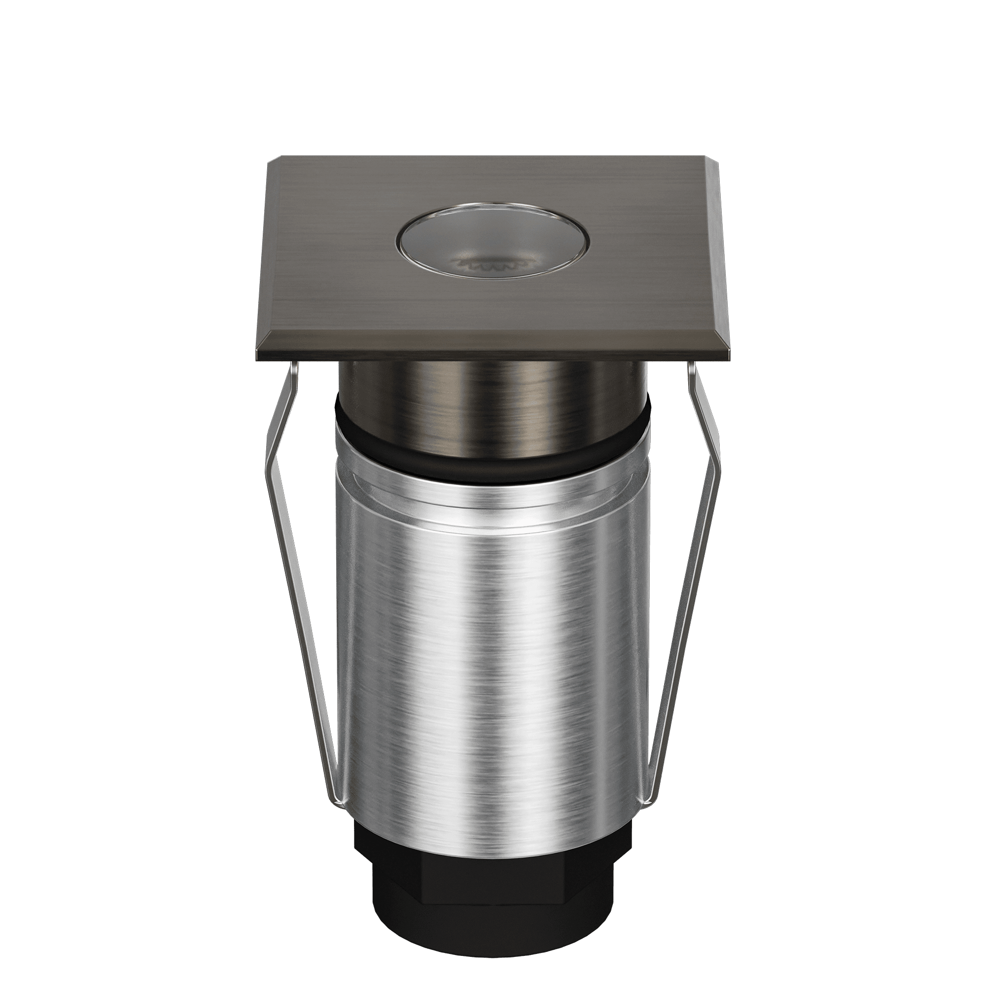 Domus Emit 25mm RGBW LED Inground Deck Light — Antique Brass, Black, White, Brushed Brass or Stainless Steel - Mases LightingDomus Lighting