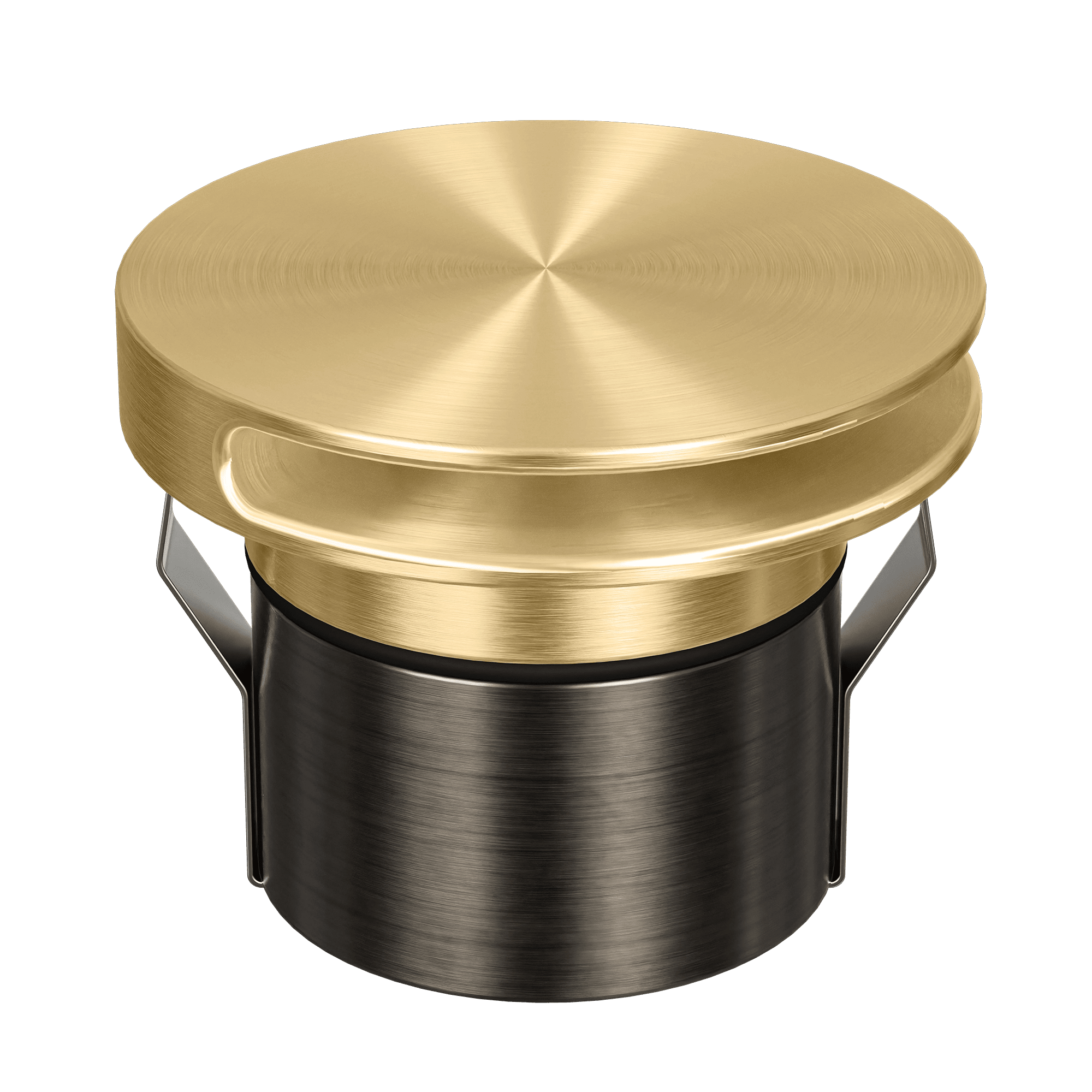 Domus Emit 85mm TRIO LED Inground Deck Light — Antique Brass, Black, White, Brushed Brass or Stainless Steel - Mases LightingDomus Lighting