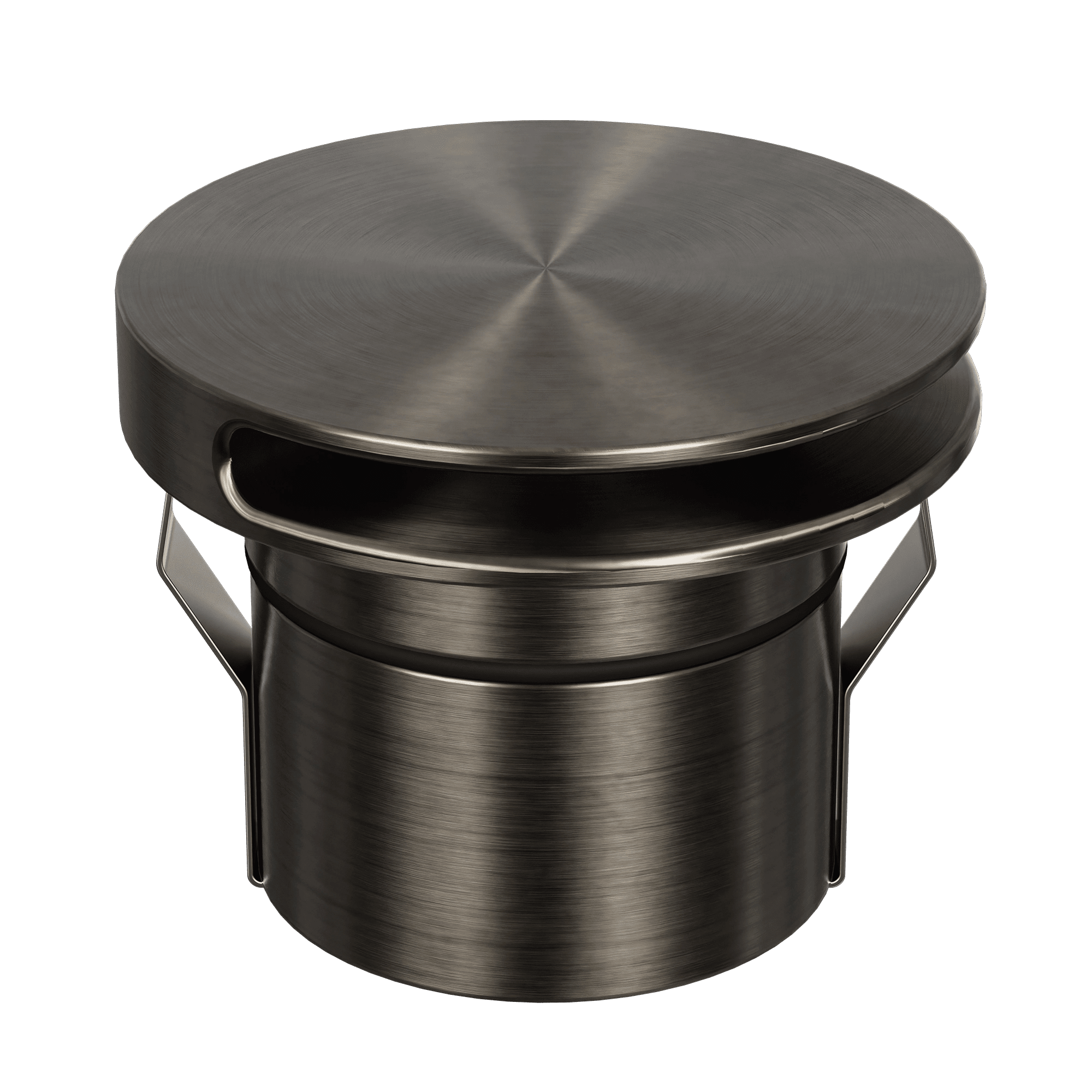Domus Emit 85mm TRIO LED Inground Deck Light — Antique Brass, Black, White, Brushed Brass or Stainless Steel - Mases LightingDomus Lighting